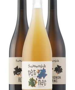 Šumenjak Paket SAUVIGNON BLANC 0.75L, EXTREM 0.75L, PET – NAT 0.75L
